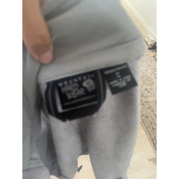 Mountain Hardwear Women’s Warm Pyxis Fleece Vest Off White Grey Size XS - Picture 6 of 6